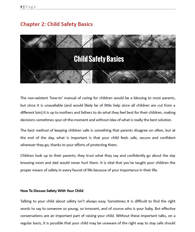 A Parents Guide to Child Safety