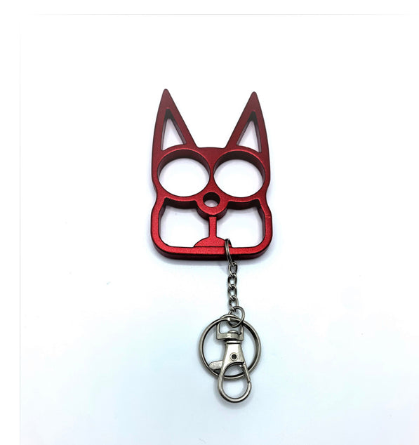 Red Kitty Keychain