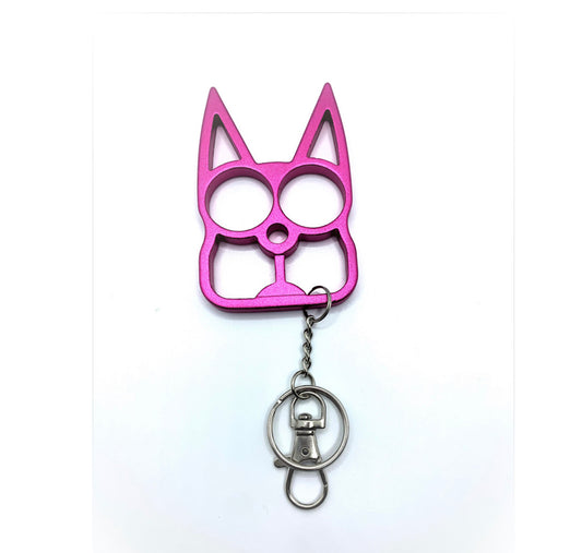 Pink Kitty Keychain