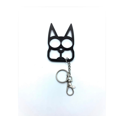 Black Kitty Keychain